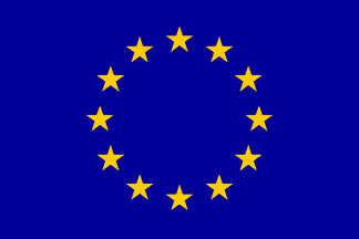 KI generiert: Das Bild zeigt die Flagge der Europäischen Union, welche aus einem blauen Hintergrund mit einem Kreis von zwölf goldenen Sternen besteht. Die Sterne symbolisieren Einheit, Solidarität und Harmonie unter den Völkern Europas.